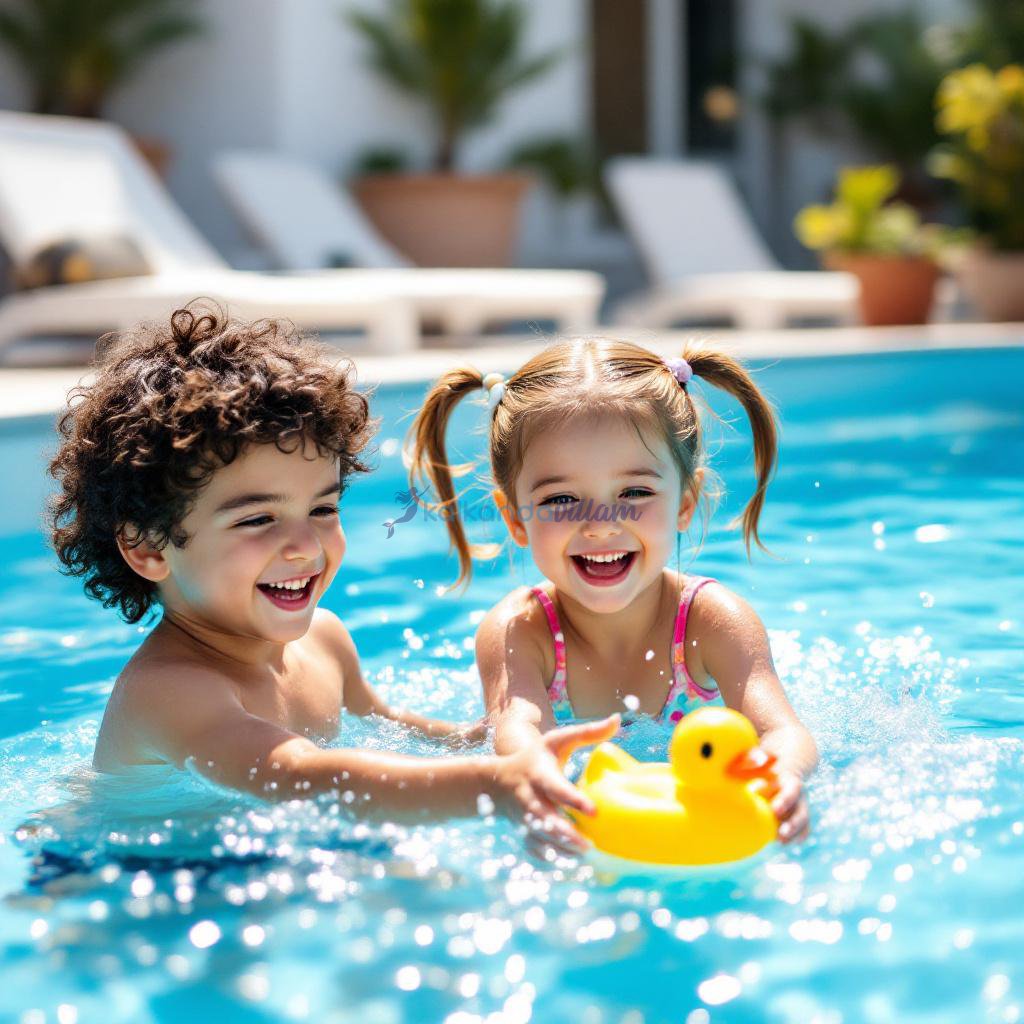 Çocuk Havuzlu Villalar